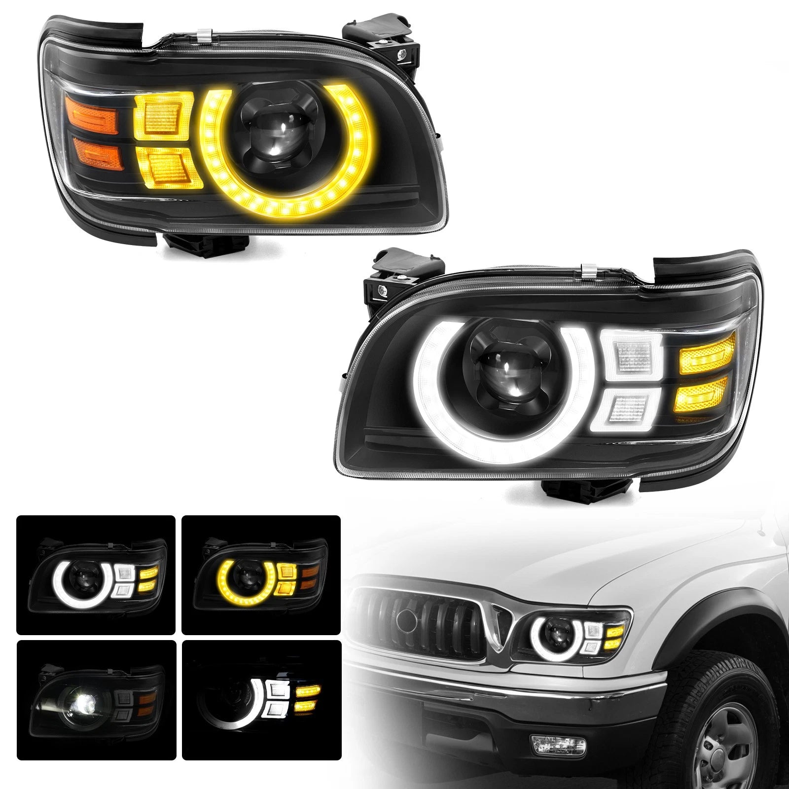 Tacoma 01-04 Faros Delanteros LED