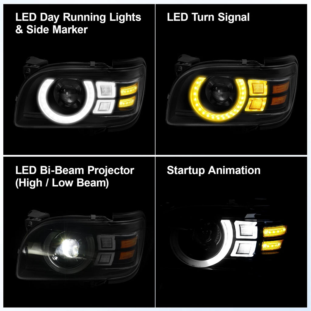 Tacoma 01-04 Faros Delanteros LED