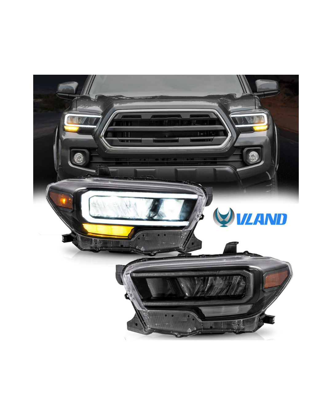 Tacoma 16-23 Faros delanteros LED TRD
