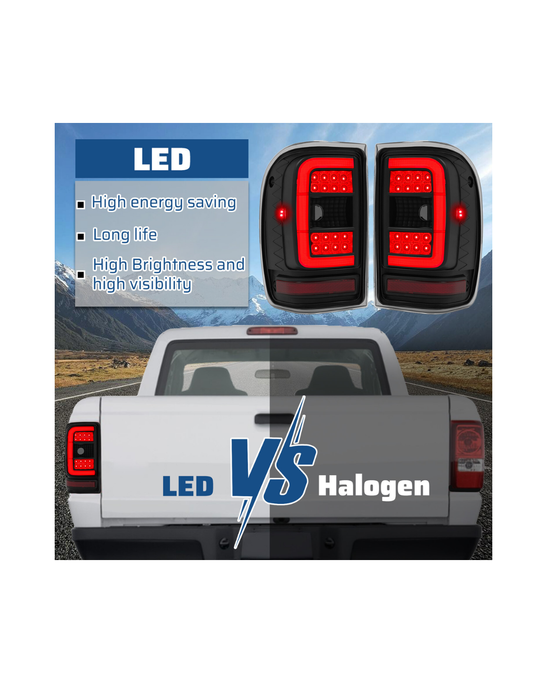 Ranger 01-11 Luces Traseras LED