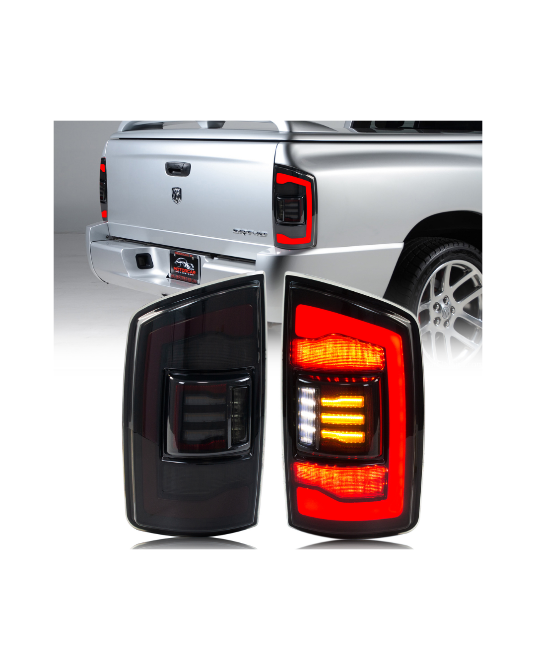 Ram 02-05 Luces traseras LED