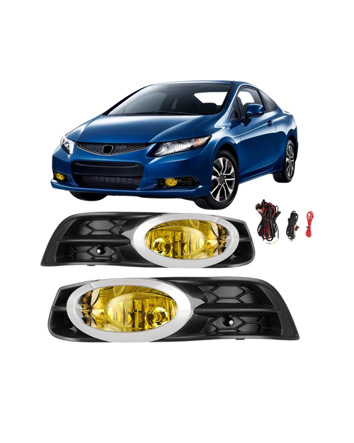 Civic 12-15 Couper Foglights Ambar