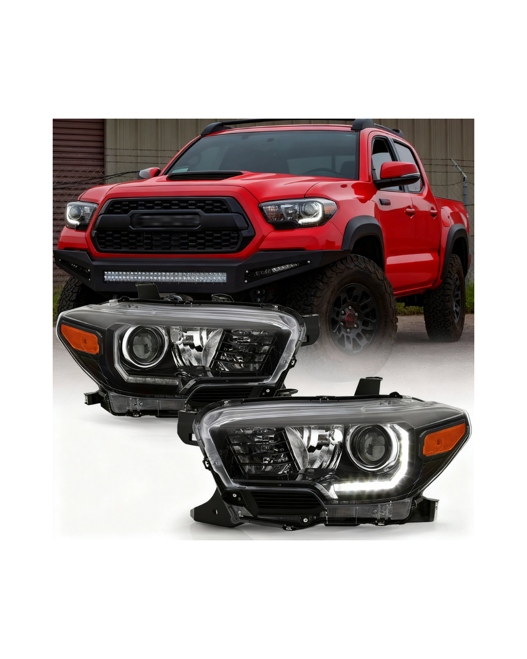 Tacoma 16-23 Faros delanteros LED