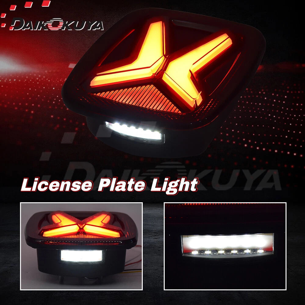 Wrangler 80 a 06 Luces Traseras LED