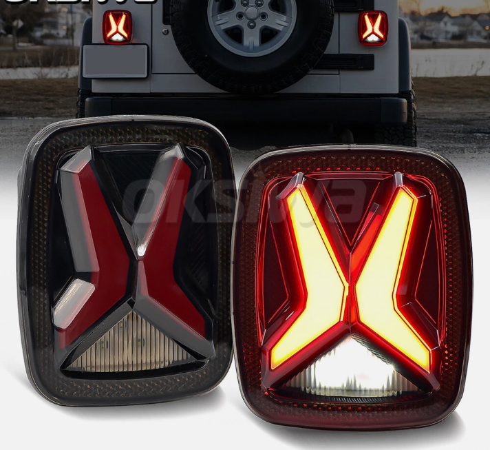 Wrangler 80 a 06 Luces Traseras LED