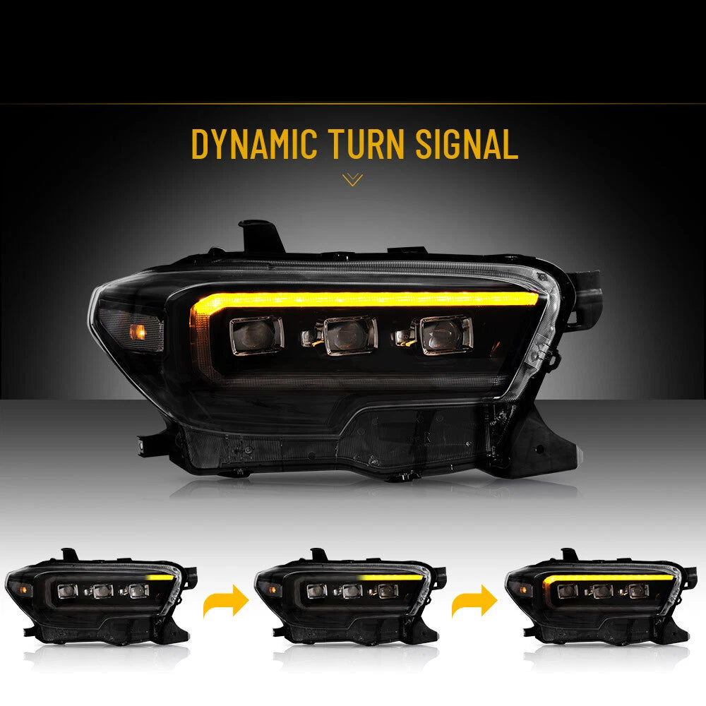 Tacoma 15-23 Faros Delanteros LED