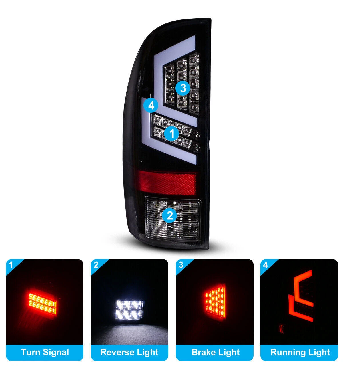 Tacoma 05-15 Luces Traseras LED
