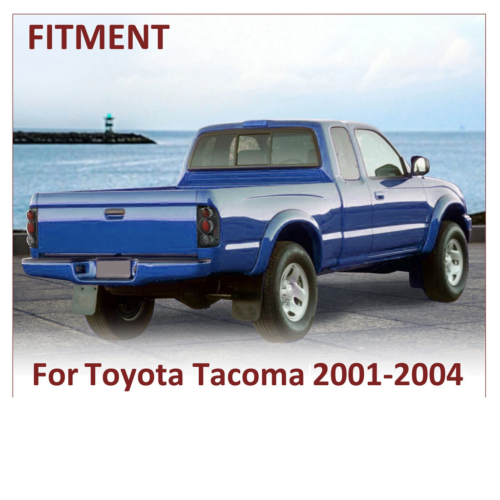 Tacoma 01-04 Luces Traseras Black Housing