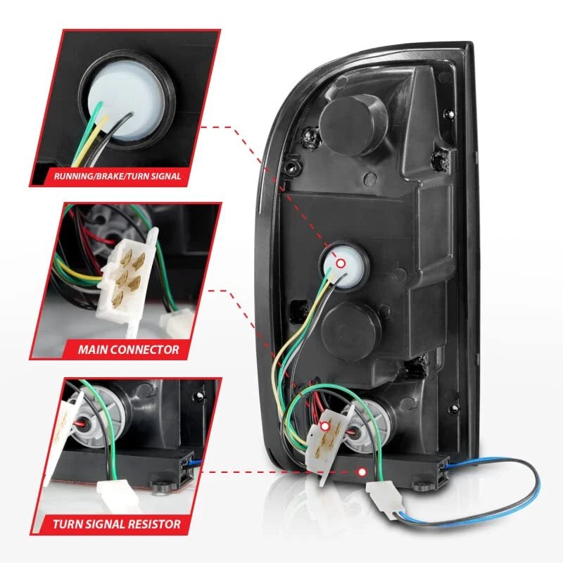 Tacoma 01-04 Luces Traseras LED