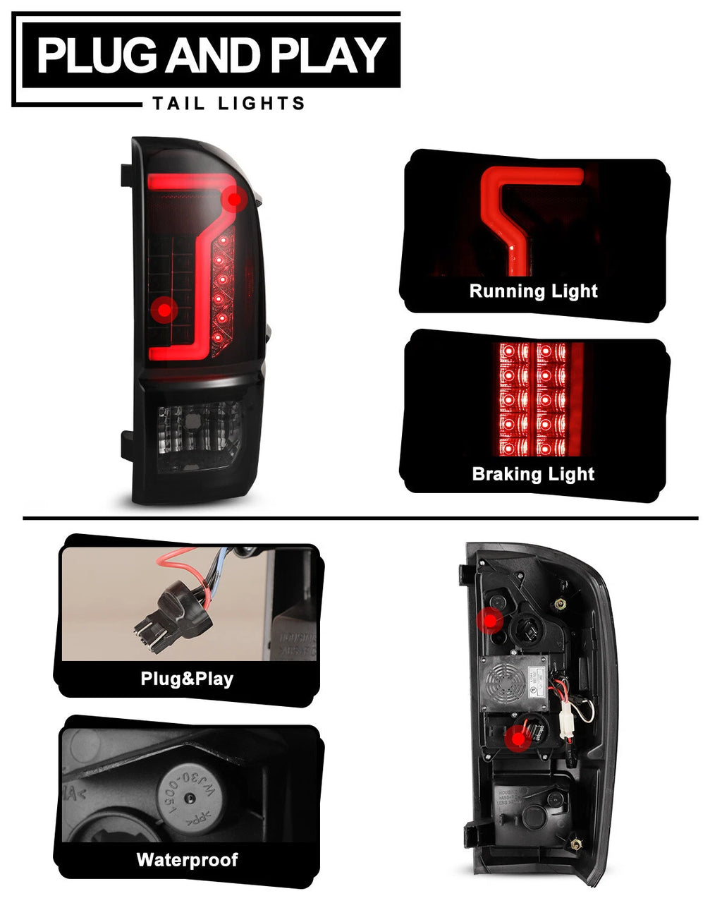 Tacoma 16-23 Luces Traseras LED