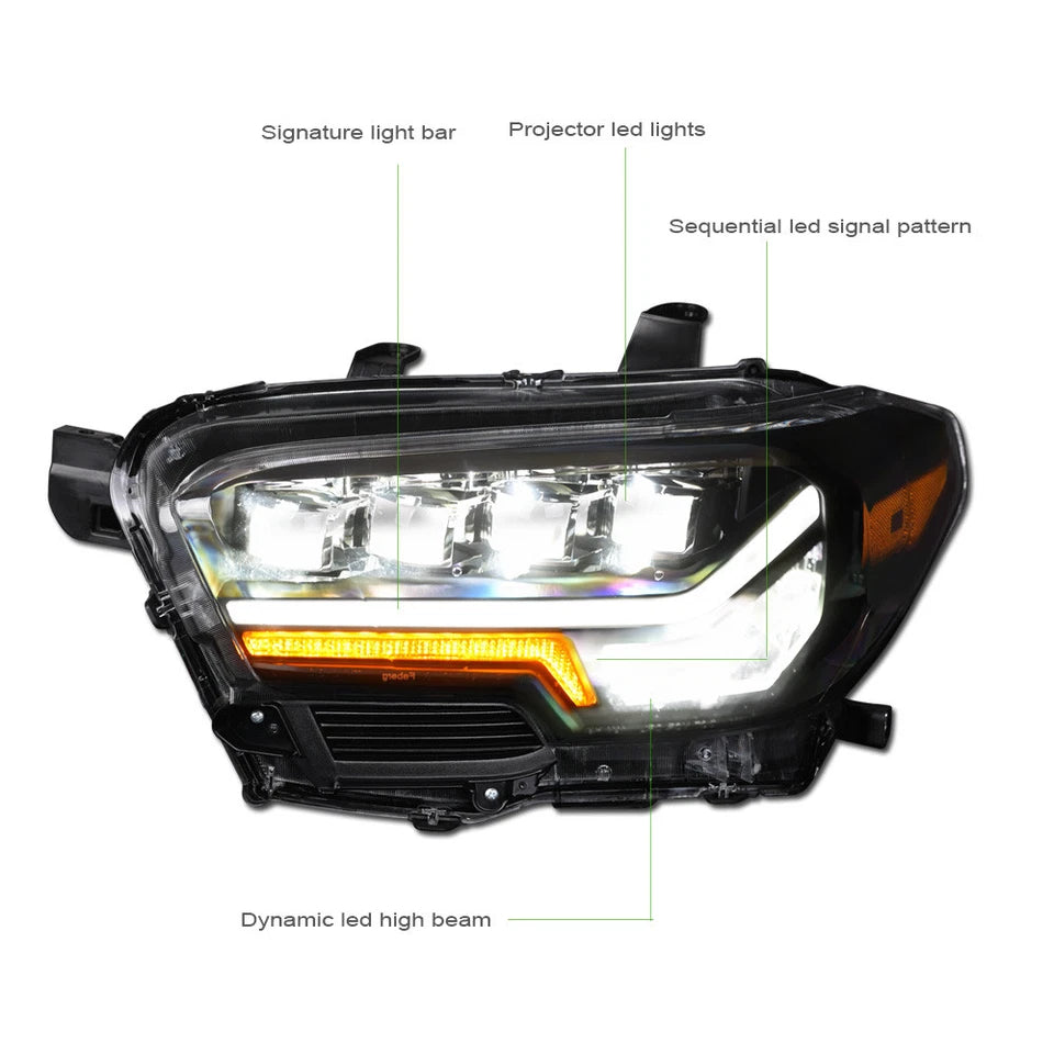 Tacoma 16-23 Faros Delanteros LED