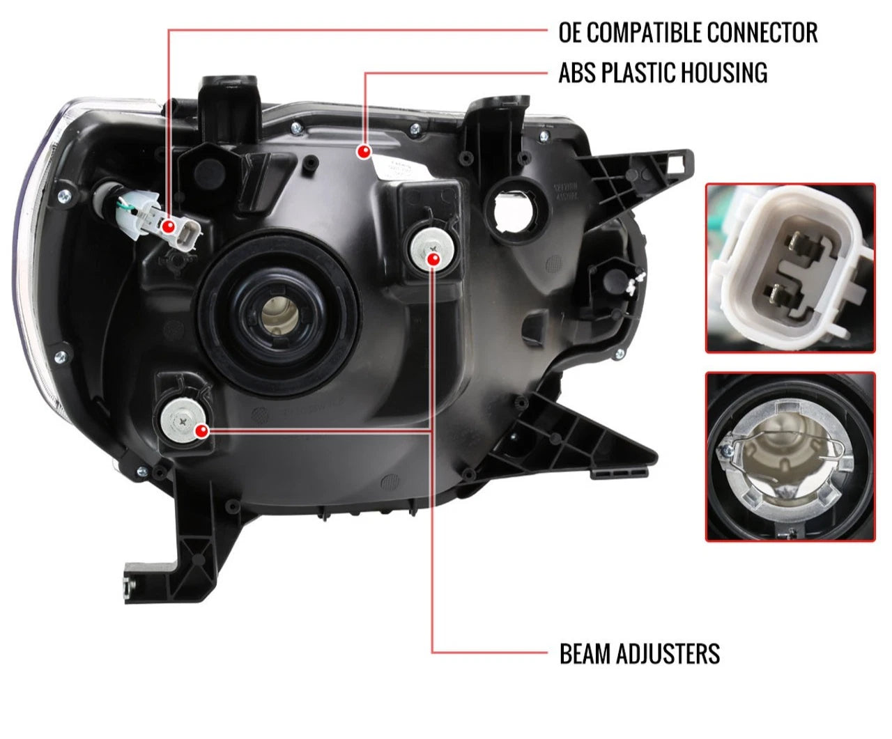 Tacoma 12-15 Faros Delanteros LED